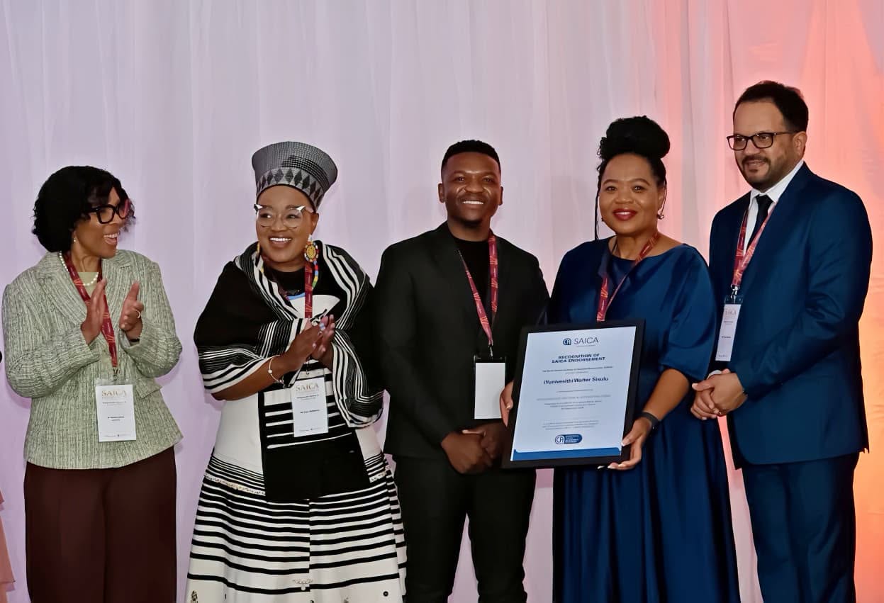 SAICA ENDORSEMENT OPENS NEW PATHWAY FOR ASPIRING CHARTERED ACCOUNTANTS
