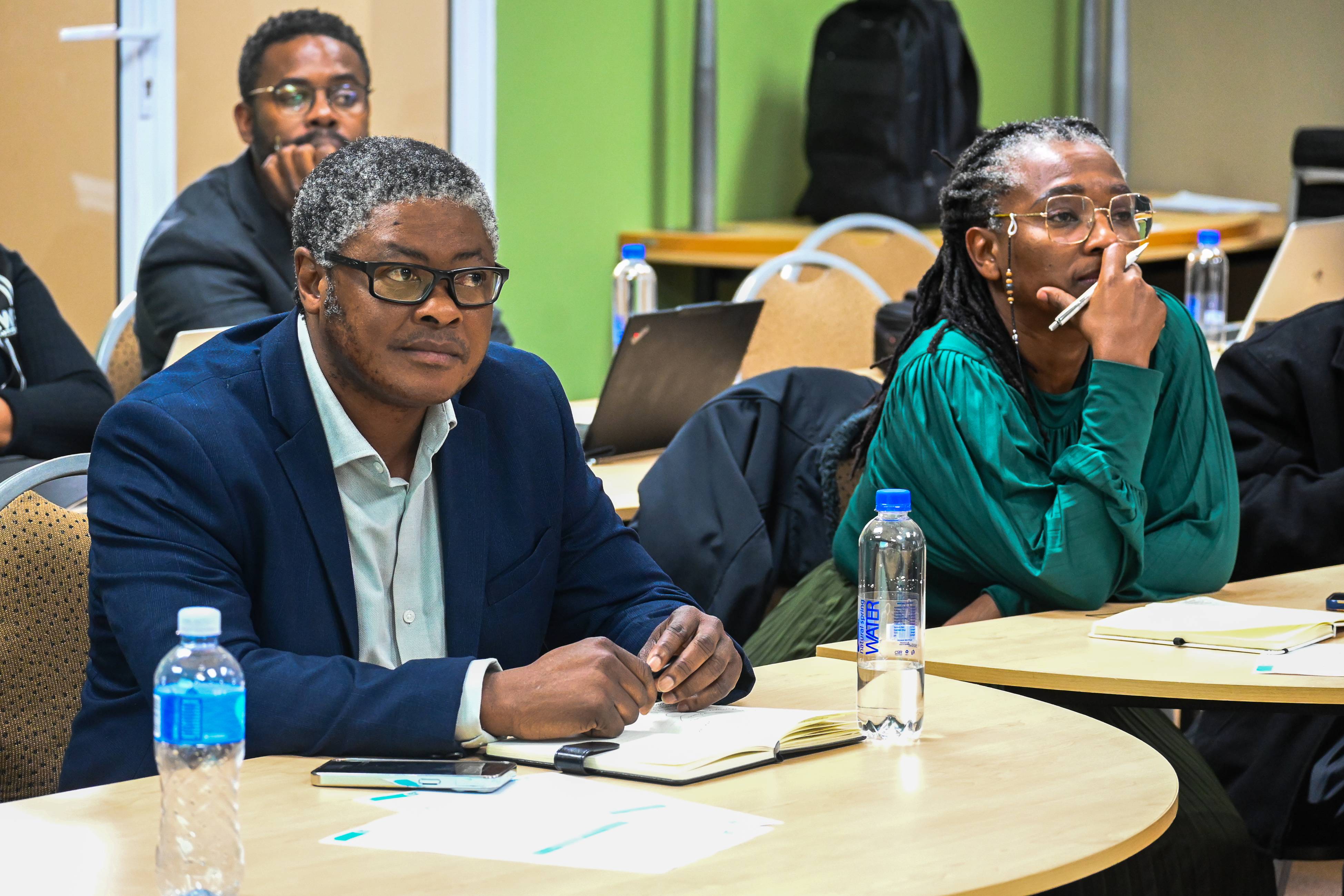 WSU Faculty of Education Executive Dean, Professor Bongani Bantwini with Acting Executive Dean, Professor Pretty Mpiti ECDoE & WSU PURSUE TRANFORMATION OF EC’S EDUCATION LANDSCAPE