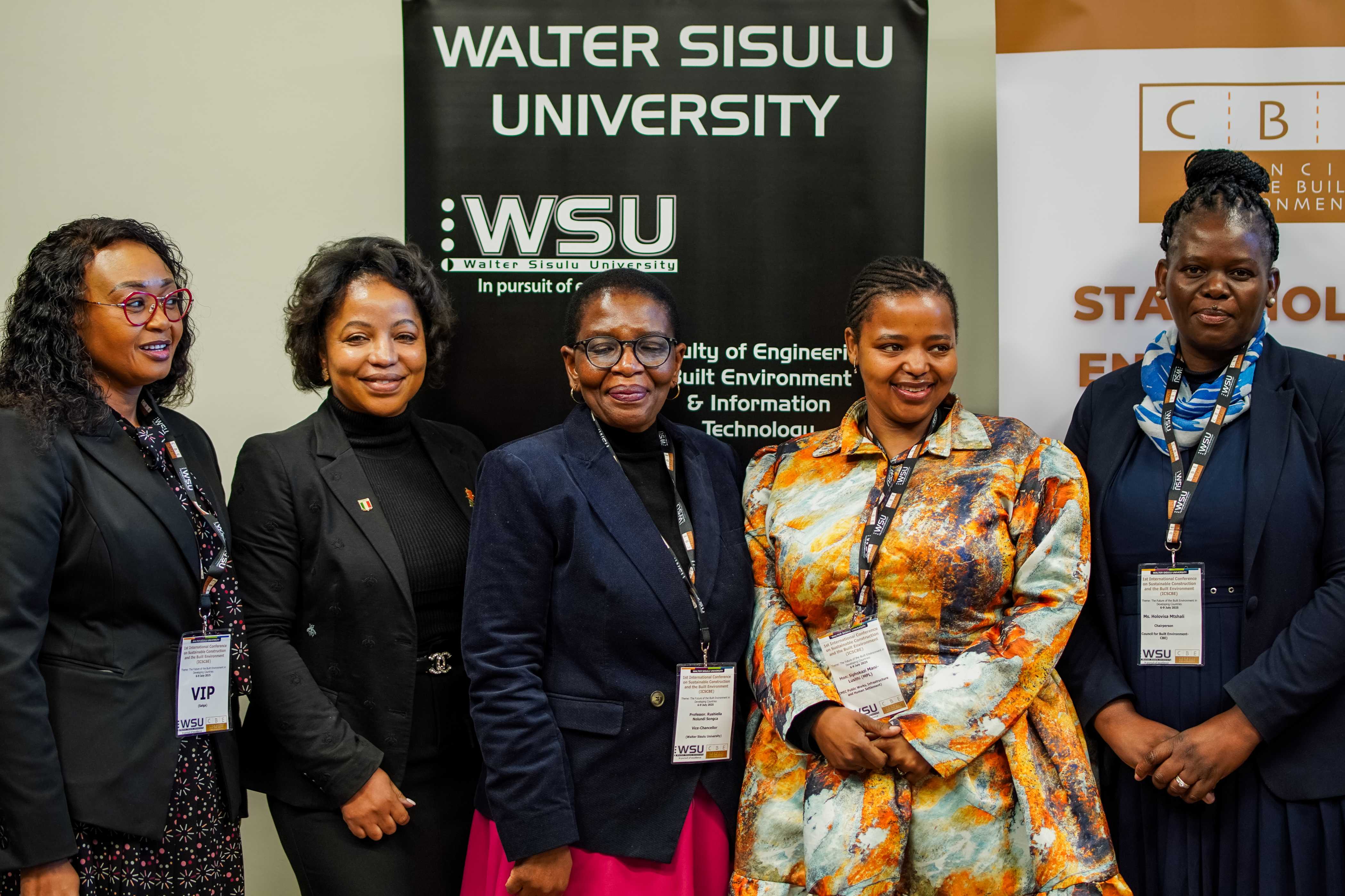 FUTURE OF THE BUILT ENVIRONMENT IN DEVELOPING COUNTRIES "AN URGENT MATTER", SAYS WSU VC