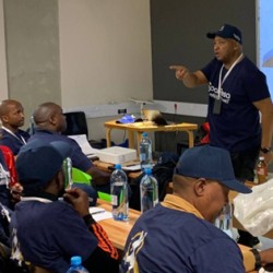 THE ALUMNI RELATIONS OFFICE IN COLLABORATION WITH THE SPORTS DEPARTMENT OF BUTTERWORTH CAMPUS HOSTED THE PROVINCIAL TALENT ID WORKSHOP LED BY DR STEENBOK