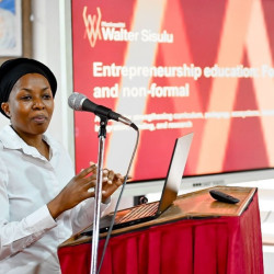 WALTER SISULU PROFESSOR IS REDEFINING THE AFRICAN ENTREPRENEURIAL DEGREE 