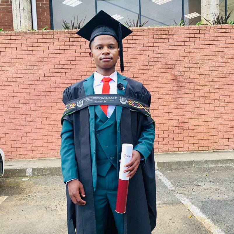 QUMBU GRADUATE EARNS BSC AFTER SEVEN YEARS OF FINANCIAL DIFFICULTIES 