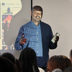 ENCA JOURNALIST RONALD MASINDA INSPIRES WSU MEDIA STUDENTS